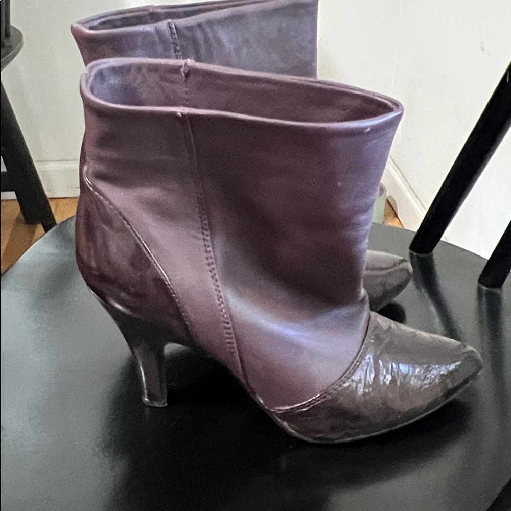 dELiA*s Women's Dark Purple Heeled Boots